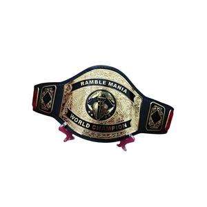 Ceinture de champion du monde personnalisée Ramble Mania, trophée de lutte de haute qualité - Product Image 6