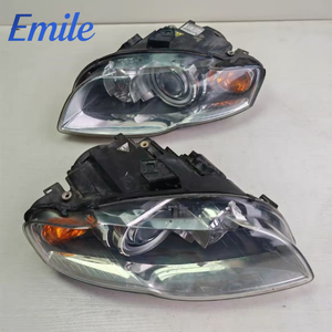 Phares au xénon pour <span class=keywords><strong>Audi</strong></span> <span class=keywords><strong>A4</strong></span> (8E/8H) 2005 2006 2007 2008 avec lentille de projecteur haut de gamme 11 broches pour phares <span class=keywords><strong>Audi</strong></span> <span class=keywords><strong>A4</strong></span> B7 Bi Xénon - Product Image 1
