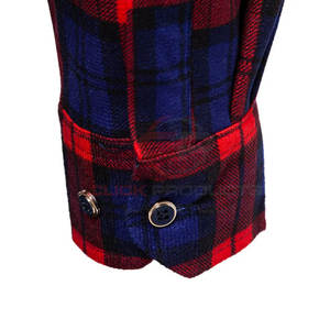 Wholesale Men's Autumn <b>Flannel</b> Yarn Dyed Eco-Friendly Anti-Wrinkle Breathable Outerwear Long-Sleeve 100% Cotton Shirt <b>Jackets</b> - Product Image 3