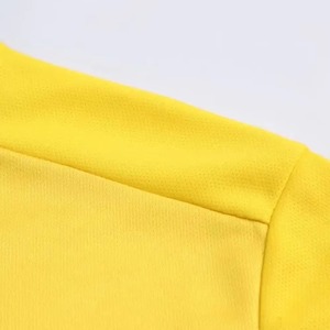 Vente directe d'usine, uniforme de football d'équipe de club, personnalisé, taille plus, 100% polyester, impression numérique, manches courtes, col en V - Product Image 3