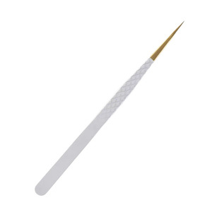 Pinzas de Cejas Inclinadas de Alta Calidad para Depilación, Pinzas para Eliminar Vello con Mango Recubierto de Papel para Mayor Comodidad - Product Image 6