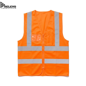 Chaleco de Seguridad de Alta Visibilidad con Tiras Reflectantes y Bolsillos, Chaleco de Seguridad con Cinta Reflectante y Bolsillo - Product Image 1