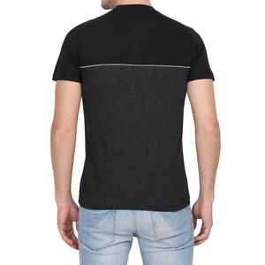 T-shirts pour hommes de haute qualité 100% coton/polyester respirants et à séchage rapide - Best-seller, couleur personnalisée, tissu en toile, logo personnalisé - Product Image 4