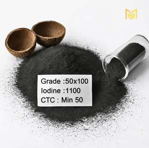 Carbón Activado de Cáscara de Coco 50x100, Grado Polvo de Alta Adsorción de Yodo 1100, Carbón Vitronexa 99% de Pureza, Precio de Oferta - Product Image 6