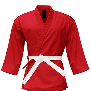 <b>Cheap</b> Price Most Popular Karate Uniform Sale High Quality Comfortable Breathable Stretch <b>Light</b> Weight Slim Fit Polyester/Cotton - Product Image 6
