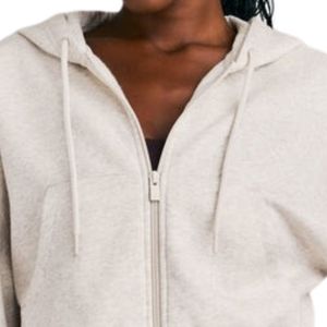 Womens Sports <b>Hoodie</b> With Full Front Zipper Relaxed Fit Long Sleeves Drawstring Hood Soft Fabric Gym <b>Workout</b> Training Activewear - Product Image 5