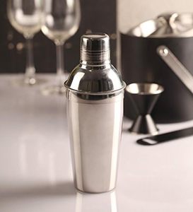 Wholesale Stainless Steel Vintage Style Eco-Friendly Cocktail <b>Shaker</b> <b>Bottle</b> Customized Logo Designs for Martini Mojito Alcohol - Product Image 1