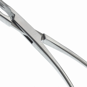 Pinces aortiques miniatures Subramanian 5 1/2″ à double courbure en S, pince chirurgicale vasculaire en acier inoxydable - Product Image 5