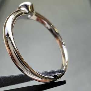 Vintage Round Diamond Solitaire <b>Ring</b> 1.01CT Lab Grown 10K Solid Gold Vintage Bezel Setting Anniversary Celebrate Gift For Her - Product Image 5