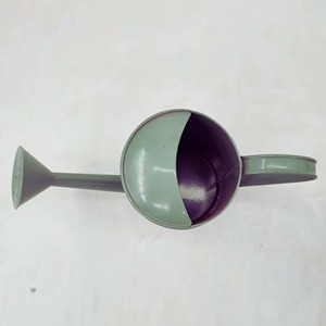 Regadera con estampado floral para el cuidado de plantas de interior y exterior, y jardín/balcón. Jarra de riego hecha a mano en India. - Product Image 6