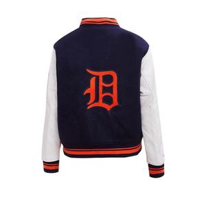 100% laine meilleure veste universitaire personnalisé de haute qualité hiver décontracté Letterman veste boutonnée femmes veste - Product Image 6