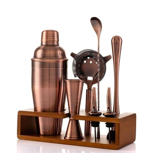 Ensemble de mélangeurs à boissons en cuivre pour les passionnés de cocktails, équipement de bar professionnel pour les rassemblements, les célébrations et la maison - Product Image 2