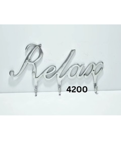 Relax Modern Aluminum <b>Wall</b> Hook 3 Hooks Eco-Friendly <b>Wall</b> Mounted Clothing Key Holder <b>Coat</b> <b>Rack</b> Towel Organizer Home Decor - Product Image 5
