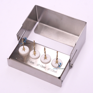 Kit de Fresas Dentales Rotatorias Manuales, Juego de 4 Piezas de Fresas de Acero Inoxidable para Preparación Dental de Precisión y Procedimientos Dentales Clínicos - Product Image 6