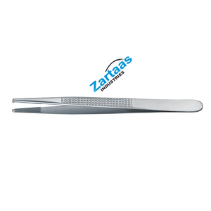 Pinces à pansements personnalisées en acier inoxydable 18 cm/7 po, certifiées CE Classe I, instrument chirurgical réutilisable pour usage général hospitalier - Product Image 2