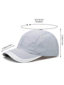 Gorra de Béisbol con Logotipo Personalizado OEM, Visera Curva y Correa Ajustable, 6 Paneles, Calidad Premium, Transpirable - Product Image 5