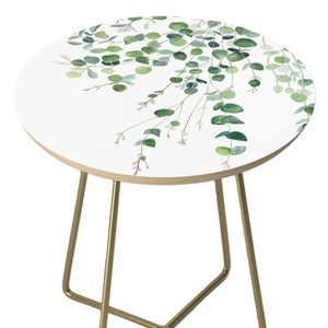 Best Arrival Top Quality Metal Made High Grade Enamel Top Coffee <b>Table</b> Home Hotel Luxury Customized Size Shape Color - Product Image 2