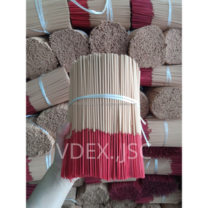 Varilla de incienso natural con 32cm de longitud, incienso natural con pie rojo, Agarbatti crudo sin olor, alto conteo, Exportación de Vietnam - Product Image 4