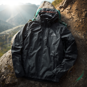 <b>Men</b> Windbreaker Jacket Lightweight Windproof Outdoor Casual Sports Outerwear OEM Wholesale Supply - Product Image 2