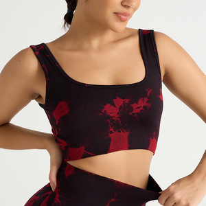 Sujetador deportivo de alta calidad para mujer, estilo racerback, suave como la mantequilla, top corto para correr, entrenamiento, gimnasio, fitness, alta sujeción, a prueba de golpes, para yoga - Product Image 3