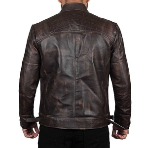 Custom Design Genuine Leather Winter <b>Jacket</b> for Men High Quality <b>Slim</b> <b>Fit</b> Street Style Outerwear Luxury Winter <b>Jacket</b> - Product Image 2