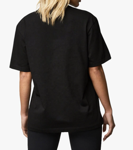 เสื้อยืดผู้หญิงทรงสลิมฟิต ไหล่ตก แต่งรู ผ้าวินเทจ 180gsm ขายส่งแบบ OEM ODM เสื้อผ้าลำลองฤดูร้อน คุณภาพสูง - Product Image 2