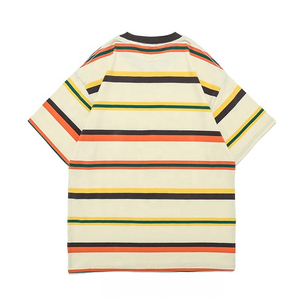 Camiseta de Algodón Lisa de Alta Calidad para Hombre, Cuello Redondo, Informal, de Jersey de Algodón - Product Image 5