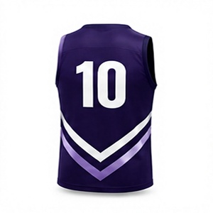 Camiseta Personalizada de la AFL/Footy, Uniforme del Equipo de Fútbol Australiano, Impresa y Sublimada, 100% Poliéster, Secado Rápido, Transpirable, para Adultos - Product Image 2