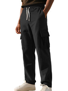 Pantalones Cargo HANO 2024 Casuales ODM para Mujer, de Lona Transpirable e Impermeable, 100% Algodón, Cintura Elástica Media, Corte Recto - Product Image 2