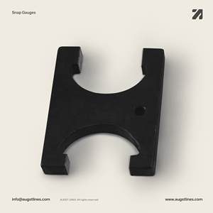 Calibrador de alicates de doble extremo tipo H, calibres de 3 mm a 100 mm, acero, carburo de tungsteno, alta precisión para mayor durabilidad, GO NOGO - Product Image 3