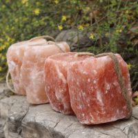 Bloc de sel minéral naturel en vrac pour bovins, ovins, caprins, chevaux, buffles – Complément alimentaire pour bétail – Fournitures agricoles
