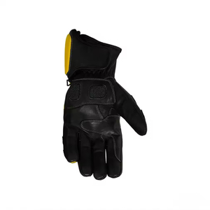 Guantes de Motocicleta de Cuero Ligeros, Duraderos y Cómodos, con Agarre para Pantalla Táctil, Tejido Transpirable y Cierre de Gancho y Bucle - Product Image 5