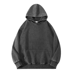 Sudaderas y Hoodies Extra Grandes de Forro Polar para Mujer, Estilo Acid Wash, 100% Algodón, Logotipo Frontal, Servicio OEM, Más Vendidas del Invierno - Product Image 6