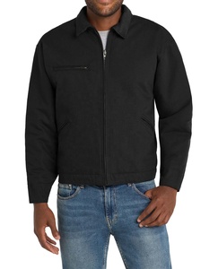 Fabricant de vêtements de travail vintage personnalisés pour hommes veste en denim respirant et coupe-vent en toile de charpentier pour l'hiver pour mécanicien et camionneur - Product Image 3