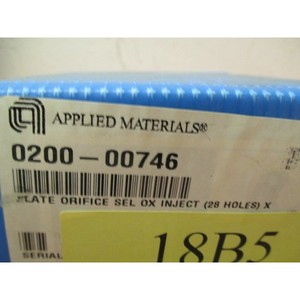 2 AMAT 0200-00746 Plate Orifice Sel Ox Inject (28 - อุปกรณ์และชิ้นส่วนเซมิคอนดักเตอร์ระดับโลกที่เชื่อถือได้) - Product Image 5