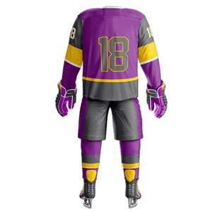 Uniformes de Hockey sobre Hielo Profesionales de Primera Calidad, Nuevo Diseño, Más Vendidos, Personalizados con Sublimación, Nombre del Equipo, Conjuntos de Uniformes de Hockey sobre Hielo - Product Image 2