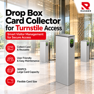 High Capacity Automatic Card Collector Drop Box 300PCS Card Storage Access Control Card Collection Machine for Entrance Systems - Product Image 1
