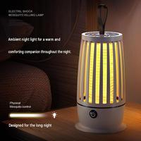 Lampe anti-moustiques électrique HME-W2 01, portable, pour le camping en plein air, piège à insectes et lumière UV pour attraper les mouches, pour la maison et la terrasse