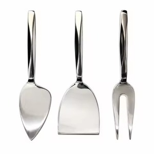 Stainless Steel <b>Cheese</b> <b>Knife</b> <b>Set</b> Stylish Gourmet Serving Tools for Modern Kitchens - Product Image 6