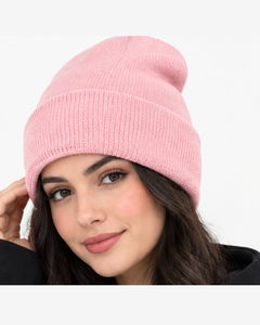 Bonnet d'hiver en laine personnalisé avec logo brodé, réversible, en tricot thermique jacquard, pour le ski - Product Image 4