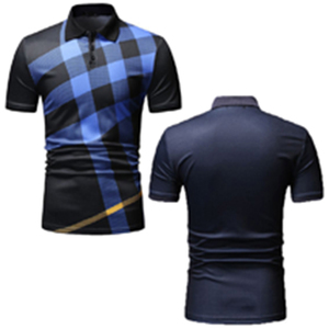 Chemises polo pour hommes de qualité supérieure, classiques, à manches courtes, vêtements décontractés conçus pour un confort quotidien, un look professionnel et un style intemporel - Product Image 1