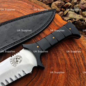 Réplique de couteau de chasse inspiré du film Resident Evil 4, lame fixe robuste, couteau de collection, fabricant en gros - Product Image 4