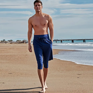 Nuevos Shorts de Playa Impermeables para Hombre, Estilo Bermuda, para Natación, Secado Rápido - Product Image 1