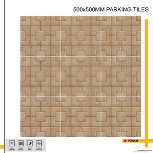 Suelo Resistente para Estacionamiento en Exteriores de 20x20 Pulgadas Diseñado para Ubicaciones Exigentes Donde la Resistencia, Seguridad y Durabilidad Son Imprescindibles - Product Image 1