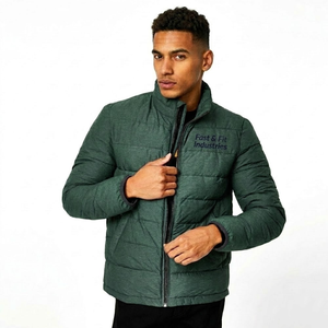 Lightweight Waterproof Breathable Windbreaker Winter <b>Puffer</b> <b>Jacket</b> Front Stand Collar Reversible Design <b>Cheap</b> Price for Sale - Product Image 3
