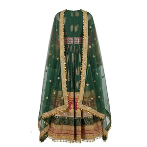 Premium Quality Afghan Long Sleeves Maxi Style Afghan Kuchi Dresses In Low Price Low Moq <b>Top</b> Trending Afghan Kuchi Dress - Product Image 2