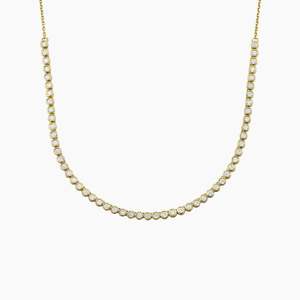 แหวนแต่งงานทองคำแท้ 14K ชุบโรเดียม ประดับเพชรทรงบริลเลียนต์ 0.68 กะรัต เพาะเลี้ยงในห้องปฏิบัติการ ได้รับการรับรองจาก IGI ดีไซน์สวยหรูสำหรับผู้หญิง - Product Image 2