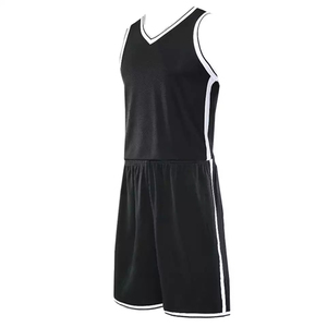 Tenue de basketball réversible personnalisée pour hommes, style américain, uniformes d'équipe, options grandes tailles disponibles avec service OEM - Product Image 2