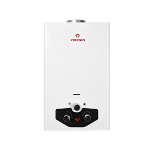 6L OEM thiết kế mới ống khói Loại áp lực nước thấp Geyser hiển thị nhiệt độ LPG ng Máy nước nóng khí - Product Image 1