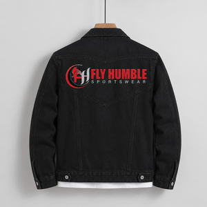 Wholesale Price 2026 FLY HUMBLE SPORTSWEAR Men Blouson Corduroy <b>Jacket</b> Autumn Wear Vintage Stone Wash Breathable Windproof Front - Product Image 3